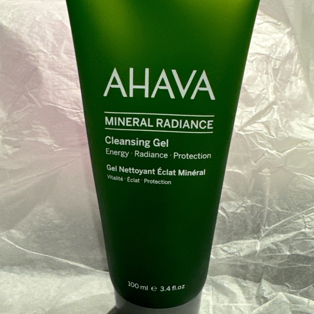 AHAVA Mineral Radiance Cleansing Gel, 3.4 Fl Oz/100ml NEW SEALED